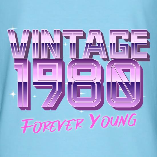 Vintage 1980 Forever Young t shirt